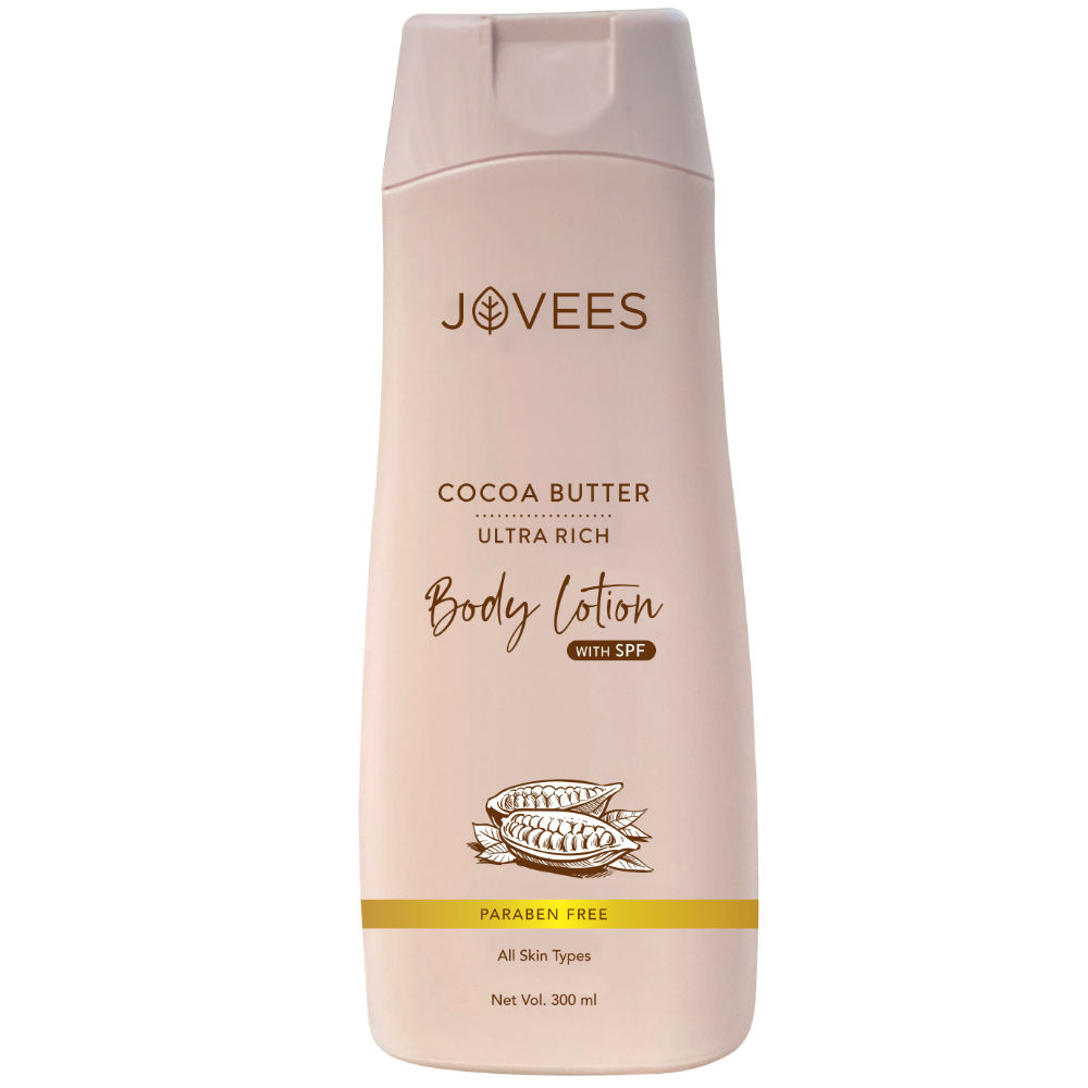 Jovees Cocoa Butter Hand & Body Lotion With SPF