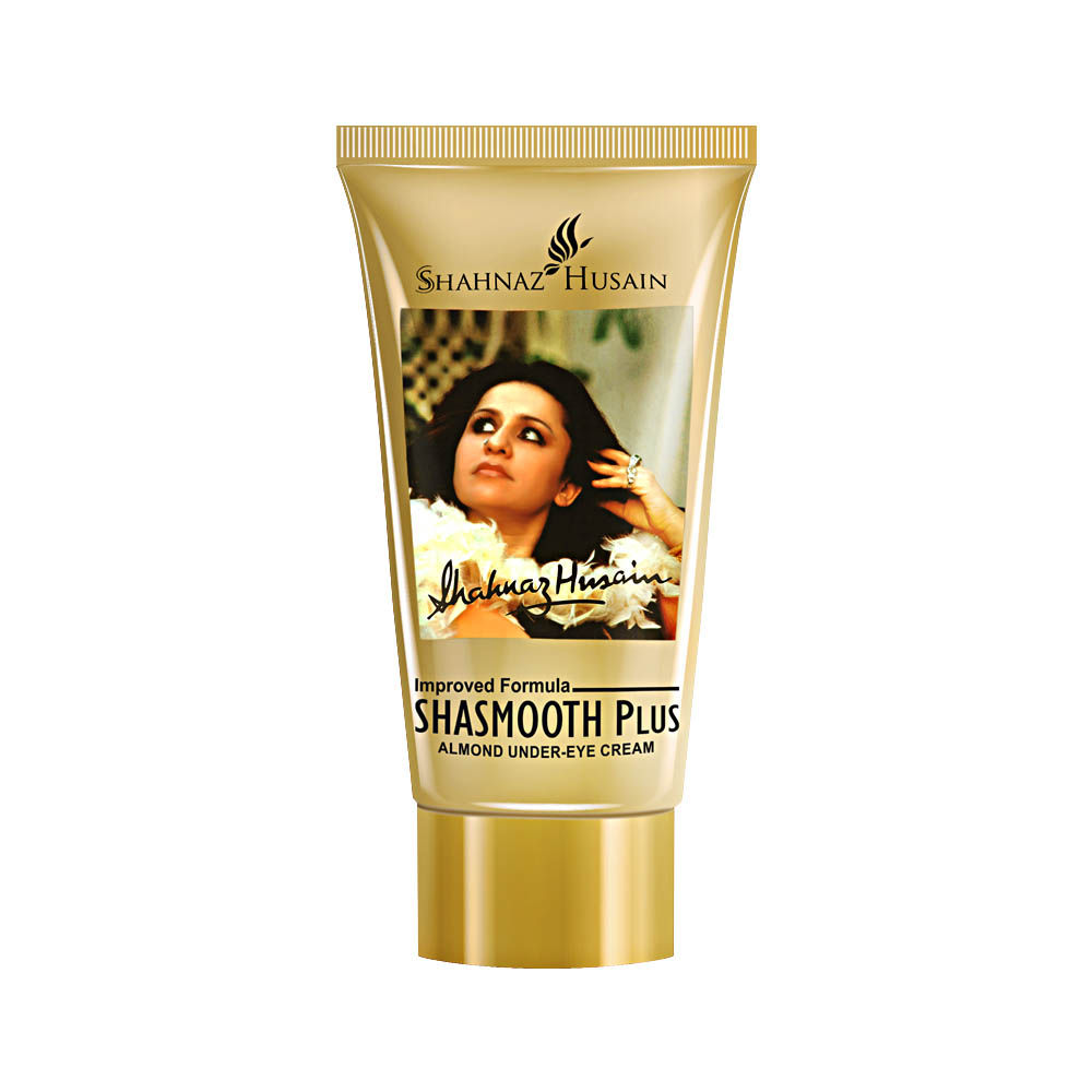 Shahnaz Husain Improved Formula Shasmooth Premium Exclusive Under Eye Almond Cream (40gm + 10gm Free)