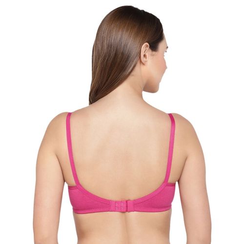 Buy Inner Sense Organic Cotton Seamless Triangular Bras With Supportive  Stitch- Pack Of 2-Nude online