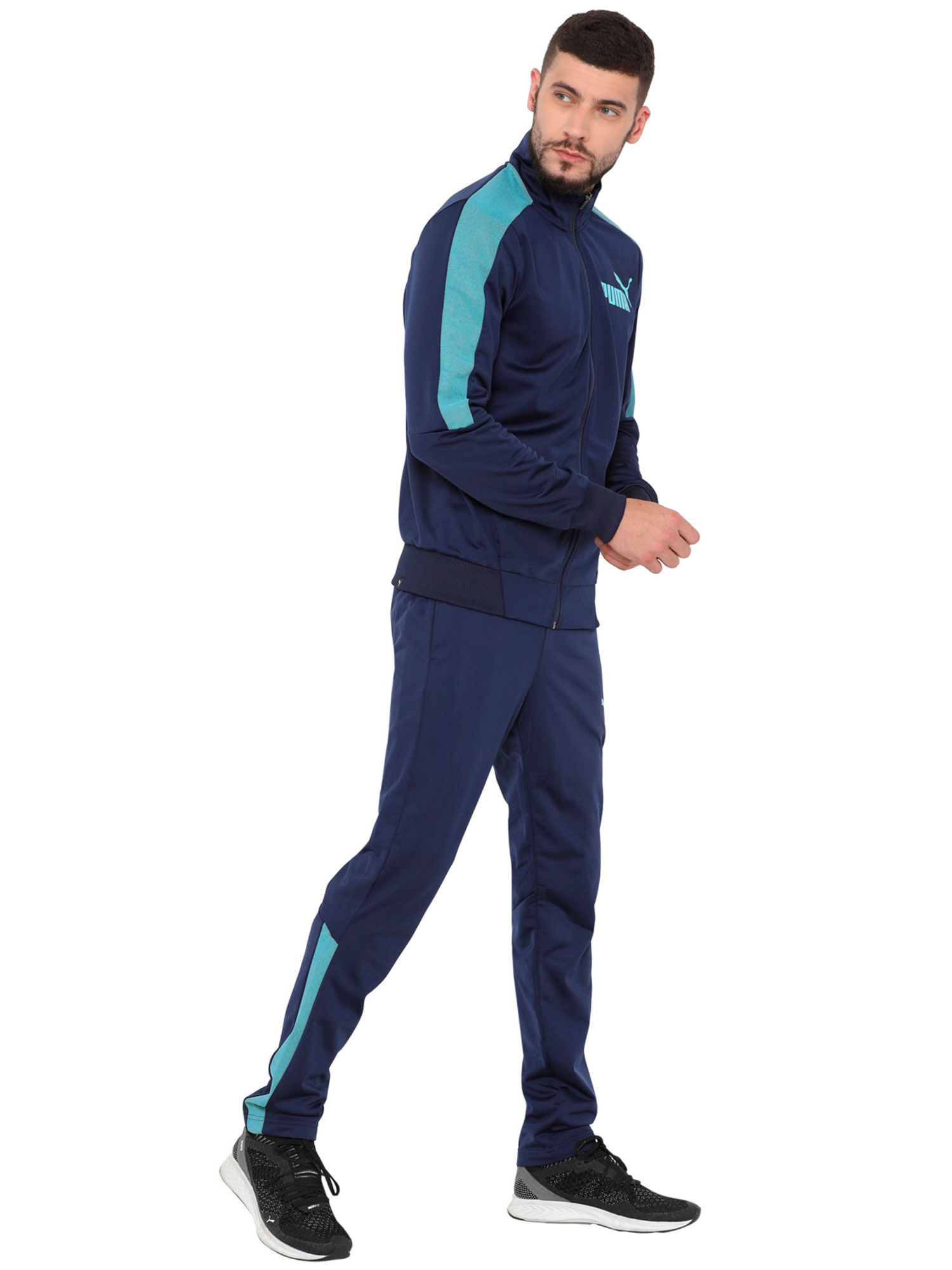 Puma graphic tricot suit on sale