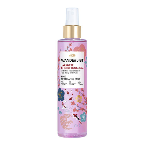 Buy Wanderlust Japanese Cherry Blossom Floral Perfume Mist with