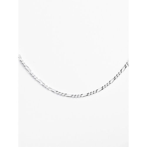 Buy CLARA Women 925 Sterling Silver Figaro Chain Necklace Online