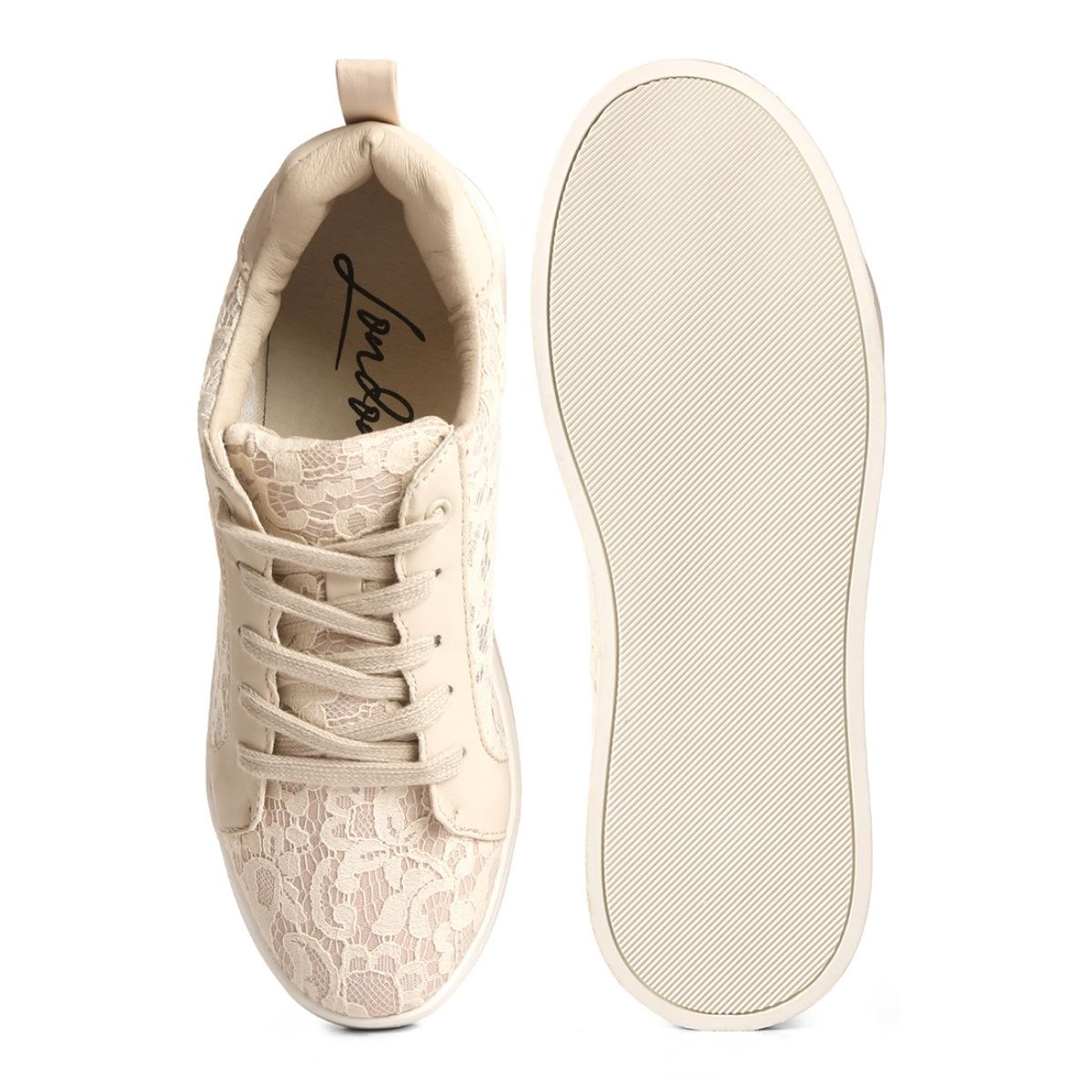 London Rag Floral Nude Sneakers(EURO 36)