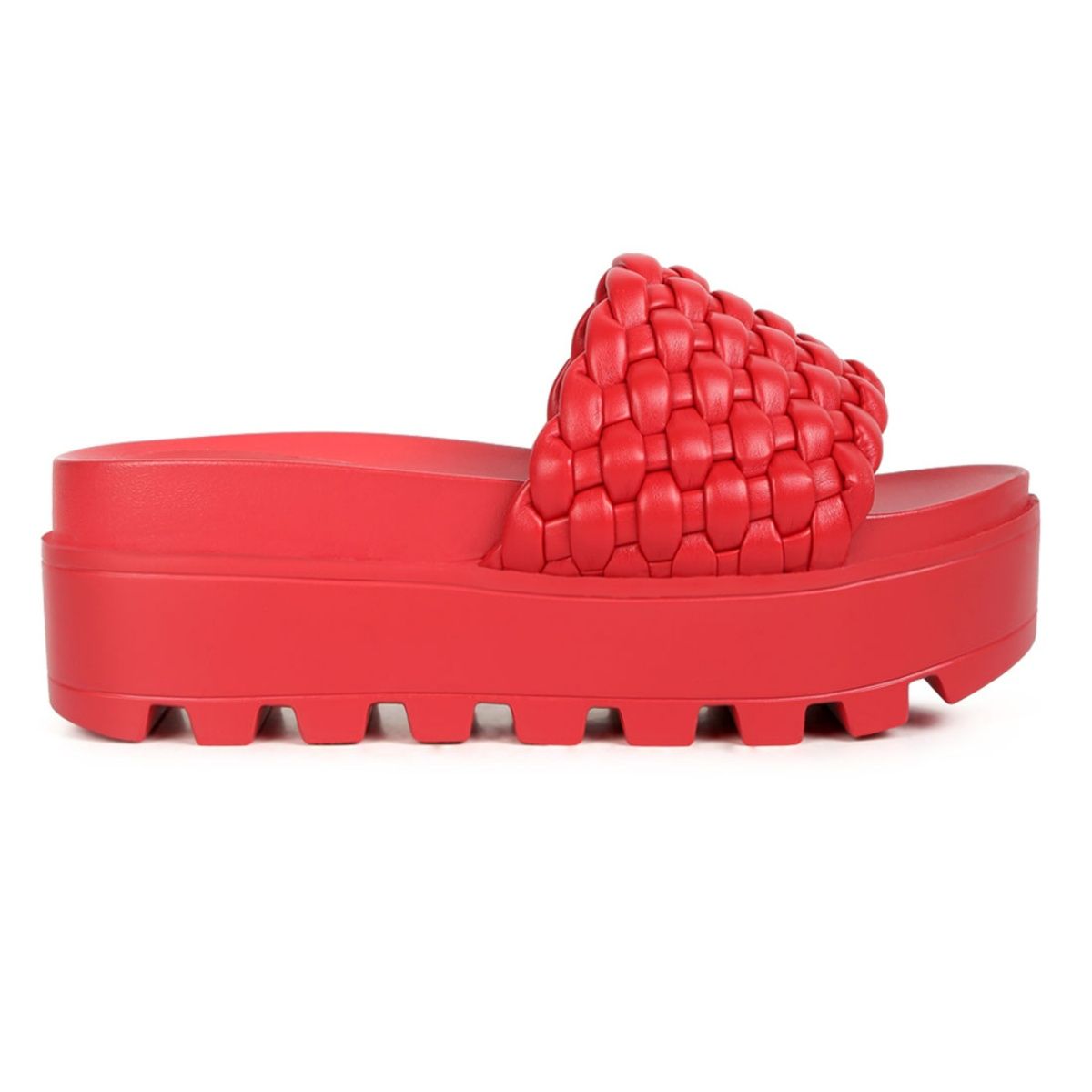 Buy London Rag Woven Red Sandals Online