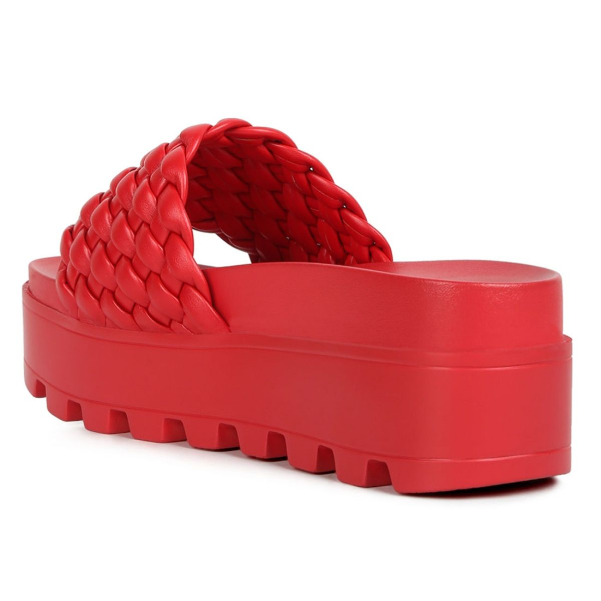 Buy London Rag Woven Red Sandals Online