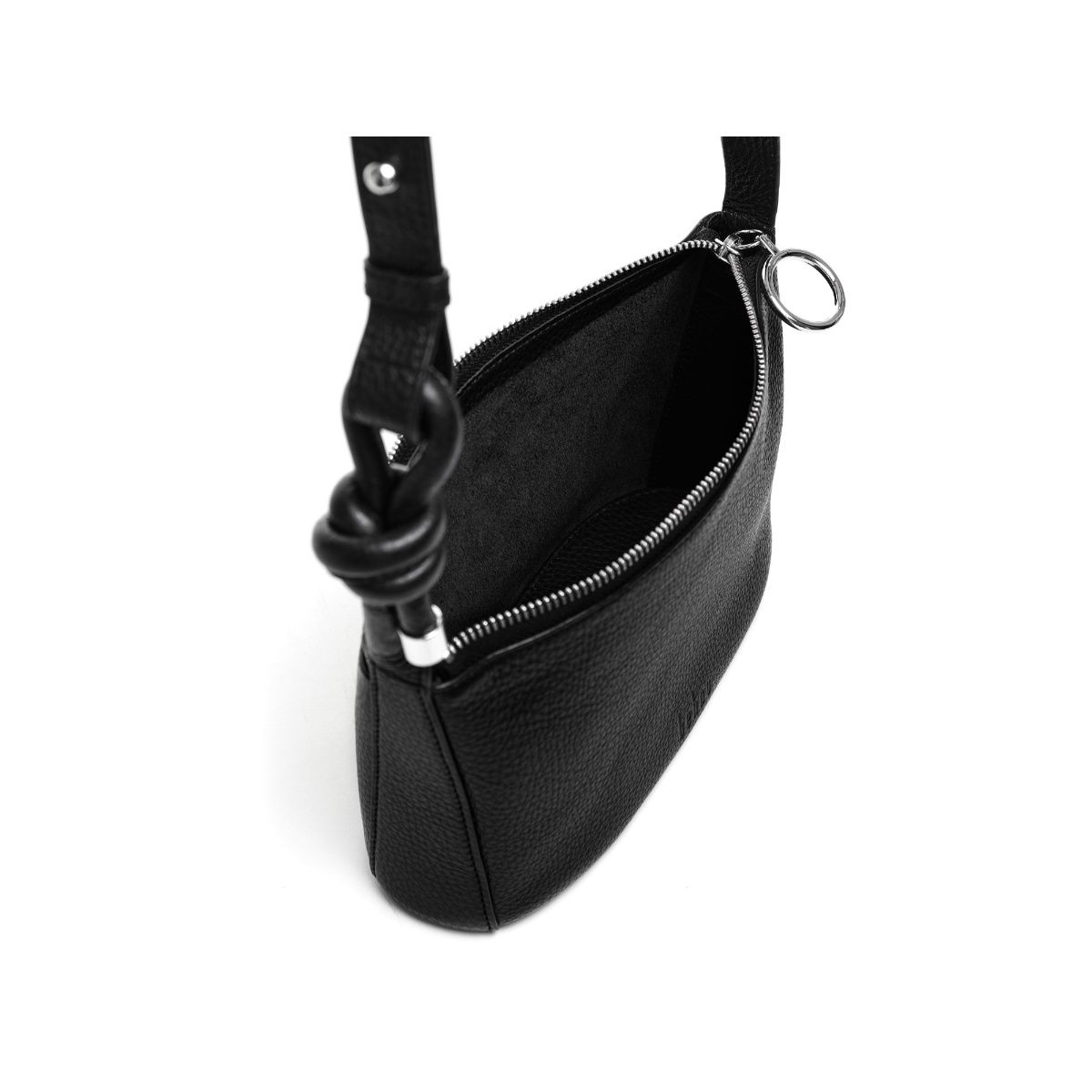 Buy Behno New York Black Janae Pebble Crossbody Bag Online