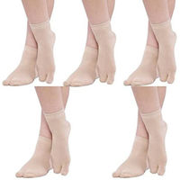 Buy N2S NEXT2SKIN Women's Ultra Thin Transparent Knee Length Nylon