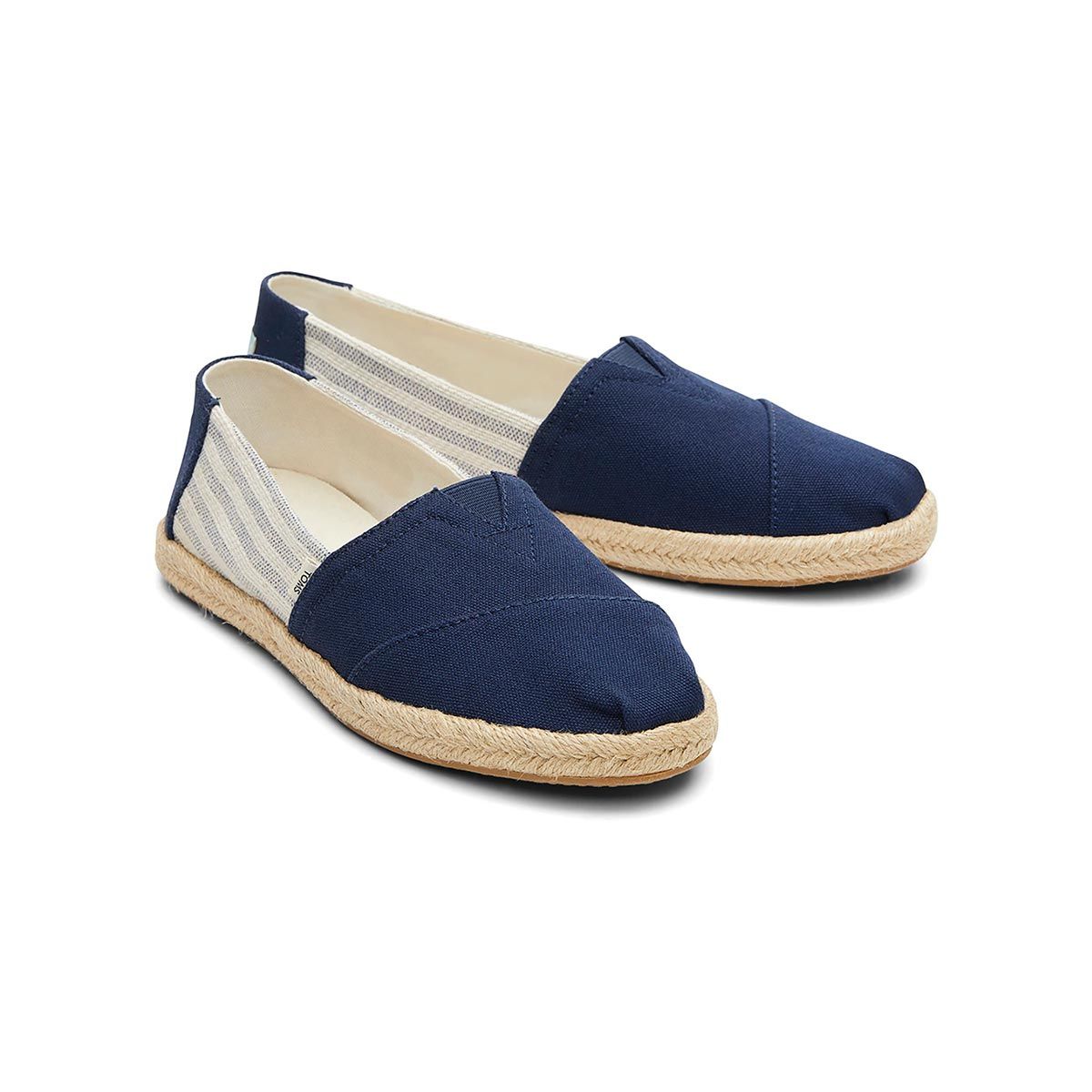 navy blue toms