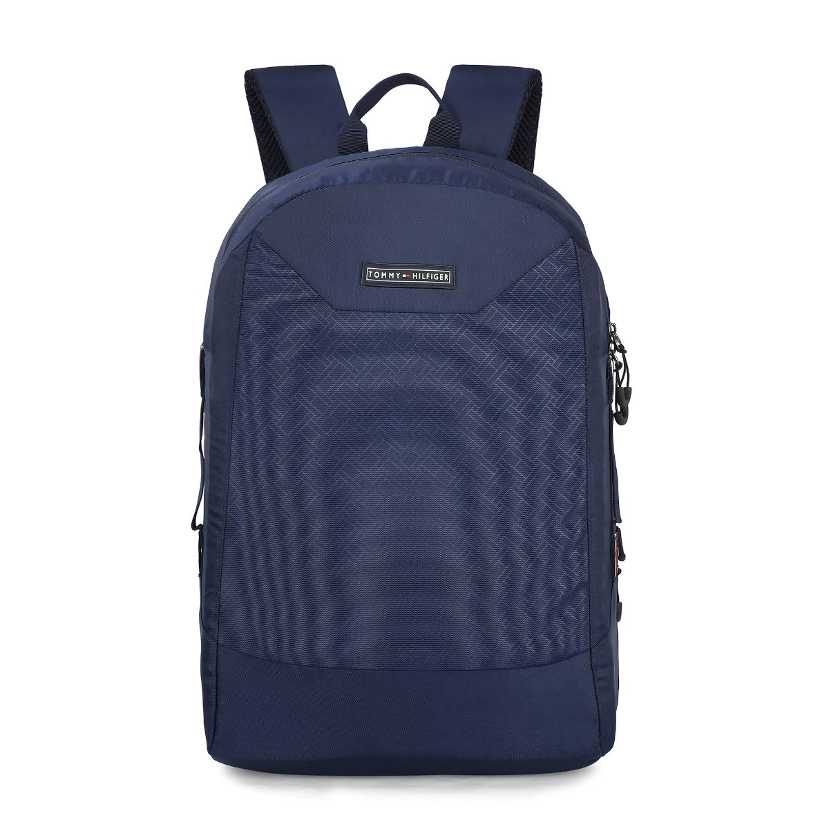 Tommy Hilfiger Sargi Unisex Laptop Backpack Branding Print 18 Inch Navy  Blue 8903496175721