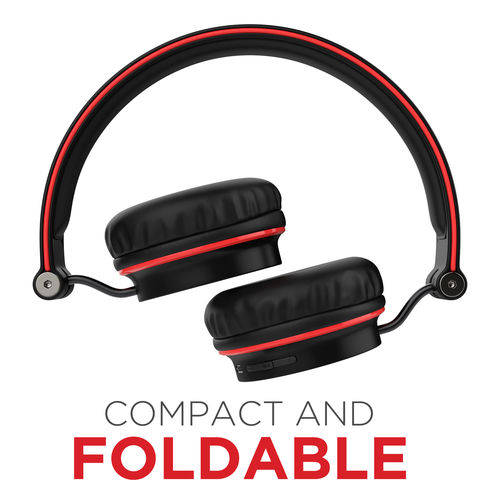 Buy boAt Rockerz 400 N Wireless Headphone with Super Extra Bass Up to 8H Playtime Black Red Online