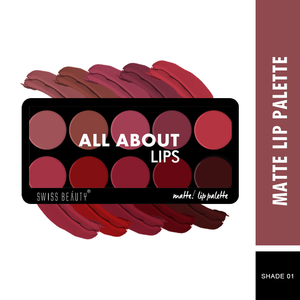 swiss beauty lip palette review