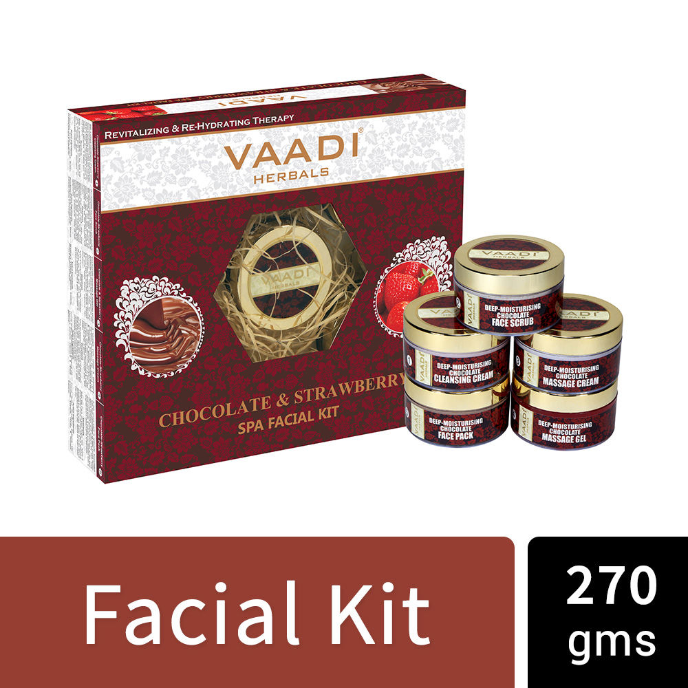 Vaadi Herbals Chocolate & Strawberry Spa Facial Kit