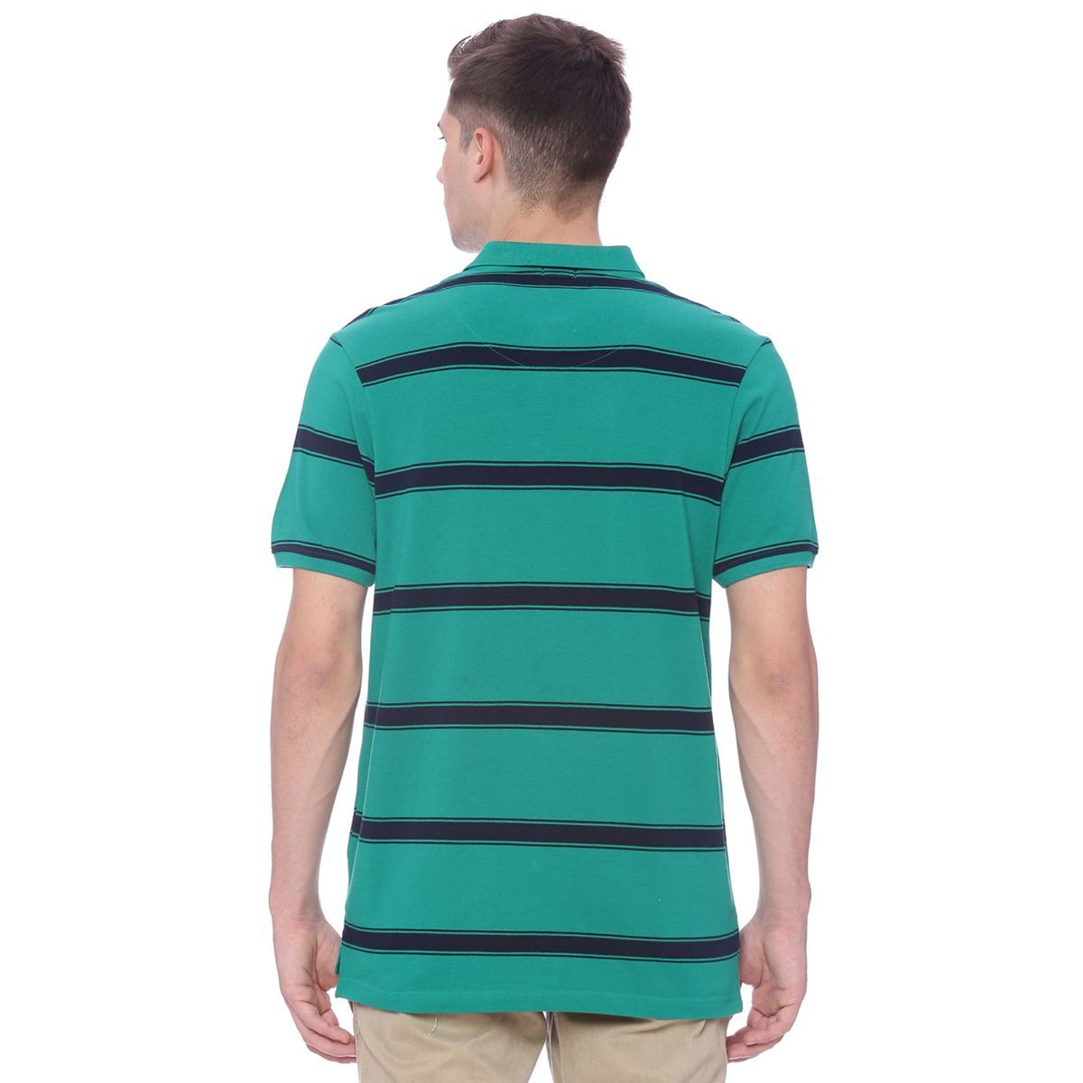 BASICS Muscle Fit Ultramarine Green Polo TShirt Buy BASICS Muscle Fit