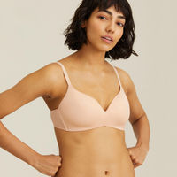 Nykd By Nykaa Modal Akin To Skin Padded Wired T-shirt Bra 3/4th