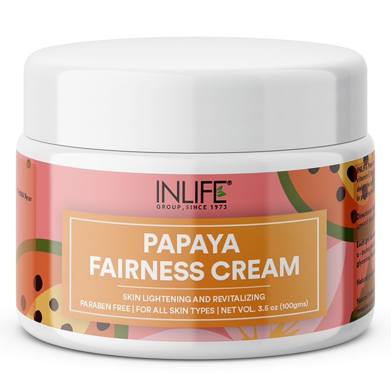INLIFE Papaya Fairness Cream Skin Lightening And Revitalizing