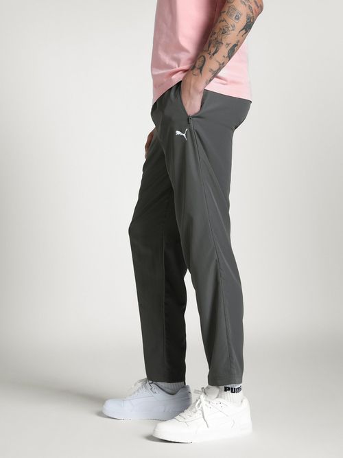 Buy Puma Men Ess Zippered Woven Trackpant Op Online