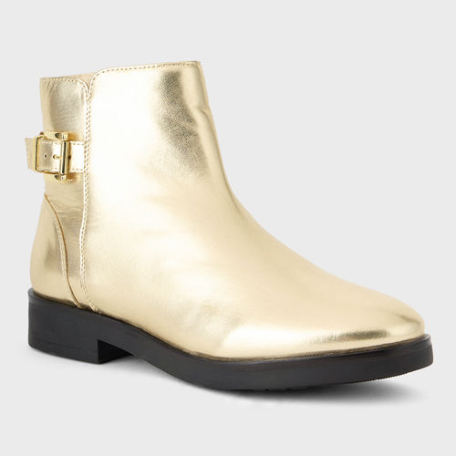 Buy Twenty Dresses by Nykaa Fashion Gold Metallic Buckle