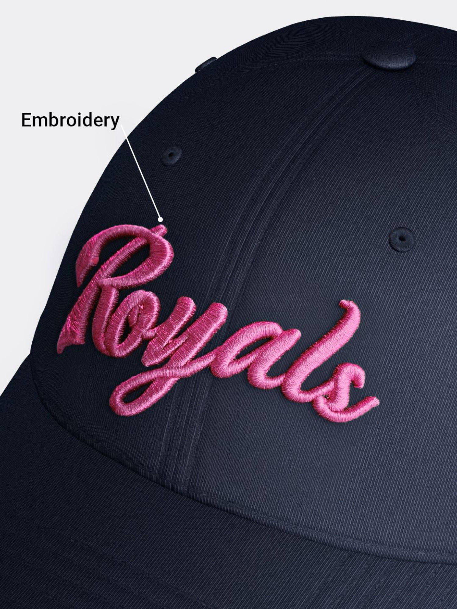 Buy FanCode Shop Royals Pink Signature Baseball Cap Online