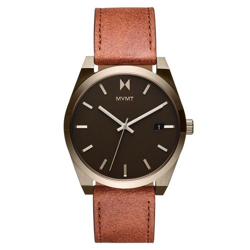 MVMT Element Quartz Brown Round Dial Mens Watch 28000072-D