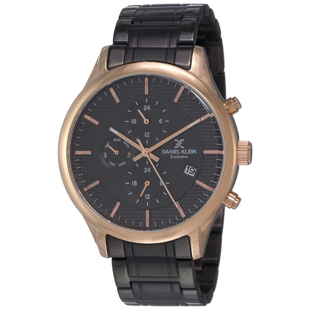 Buy Daniel Klein Exclusive Men Black Watch Online