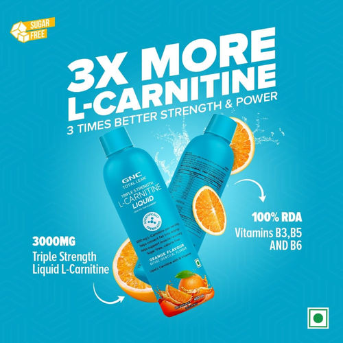 Buy GNC Liquid L-Carnitine 3000mg