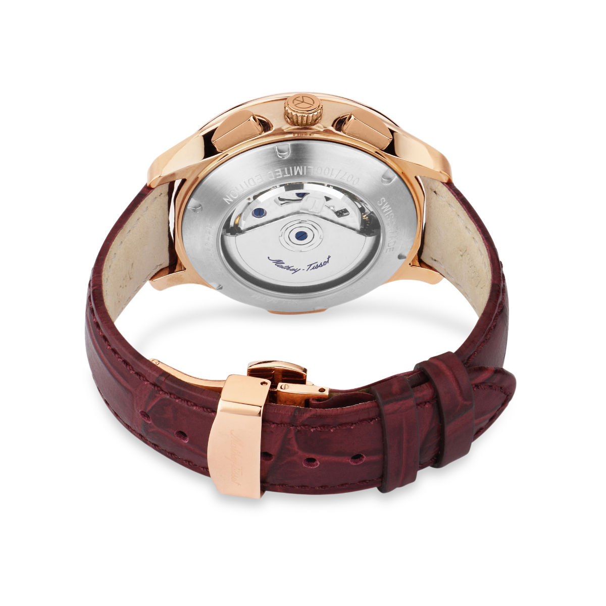 Buy Mathey-Tissot Men Maroon Edmond Chrono Auto Automatic Analog