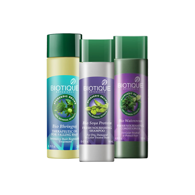 Biotique Hair Regime For Dry Hair: Buy Biotique Hair Regime For Dry Hair  Online at Best Price in India | Nykaa
