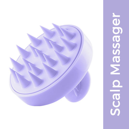 Nykaa Scalp Massager Brush For Blood Circulation & Natural Hair Growth -  Lavender: Buy Nykaa Scalp Massager Brush For Blood Circulation & Natural Hair  Growth - Lavender Online at Best Price in