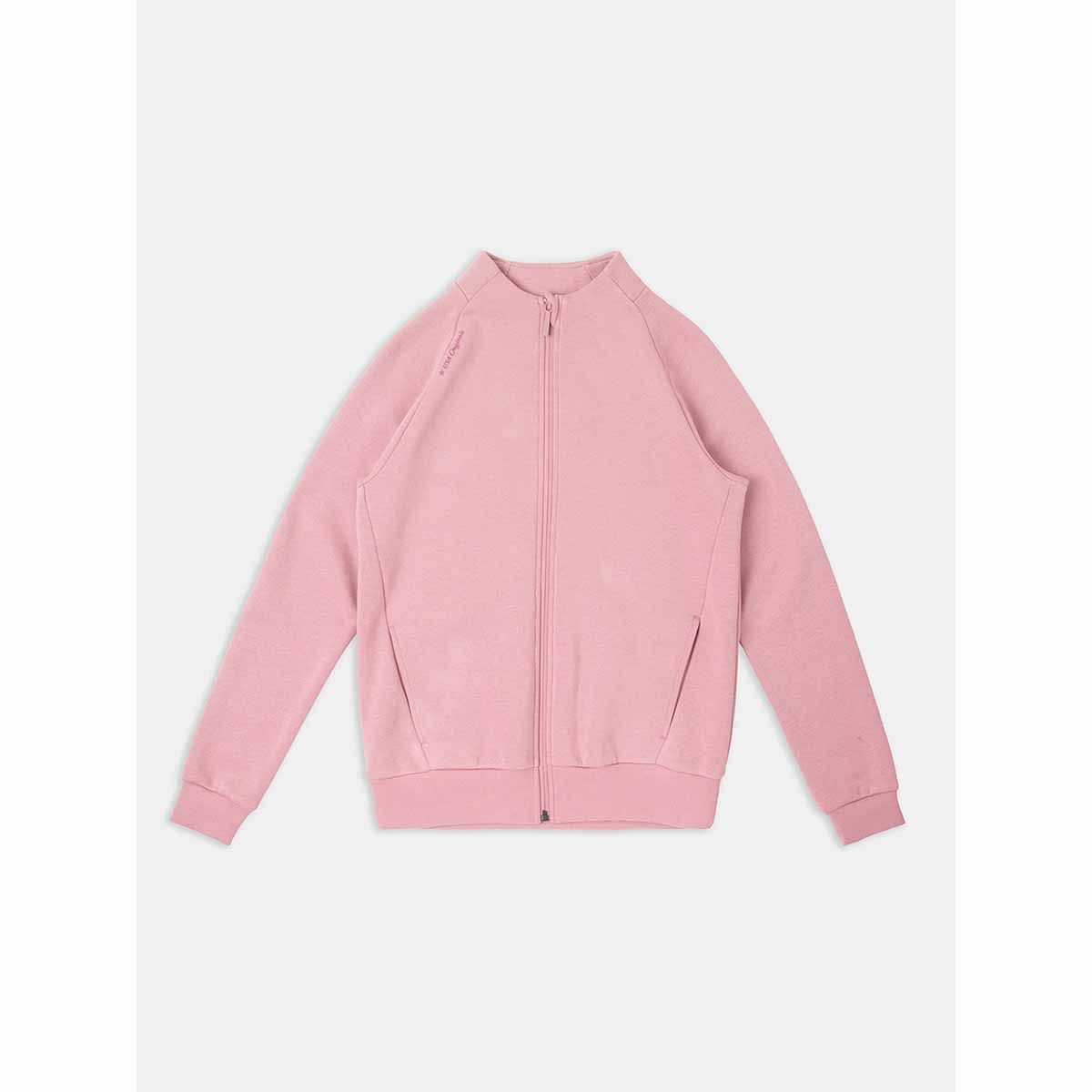 Buy Jockey Pink Women's Super Combed Cotton Rich Fleece Fabric Jacket