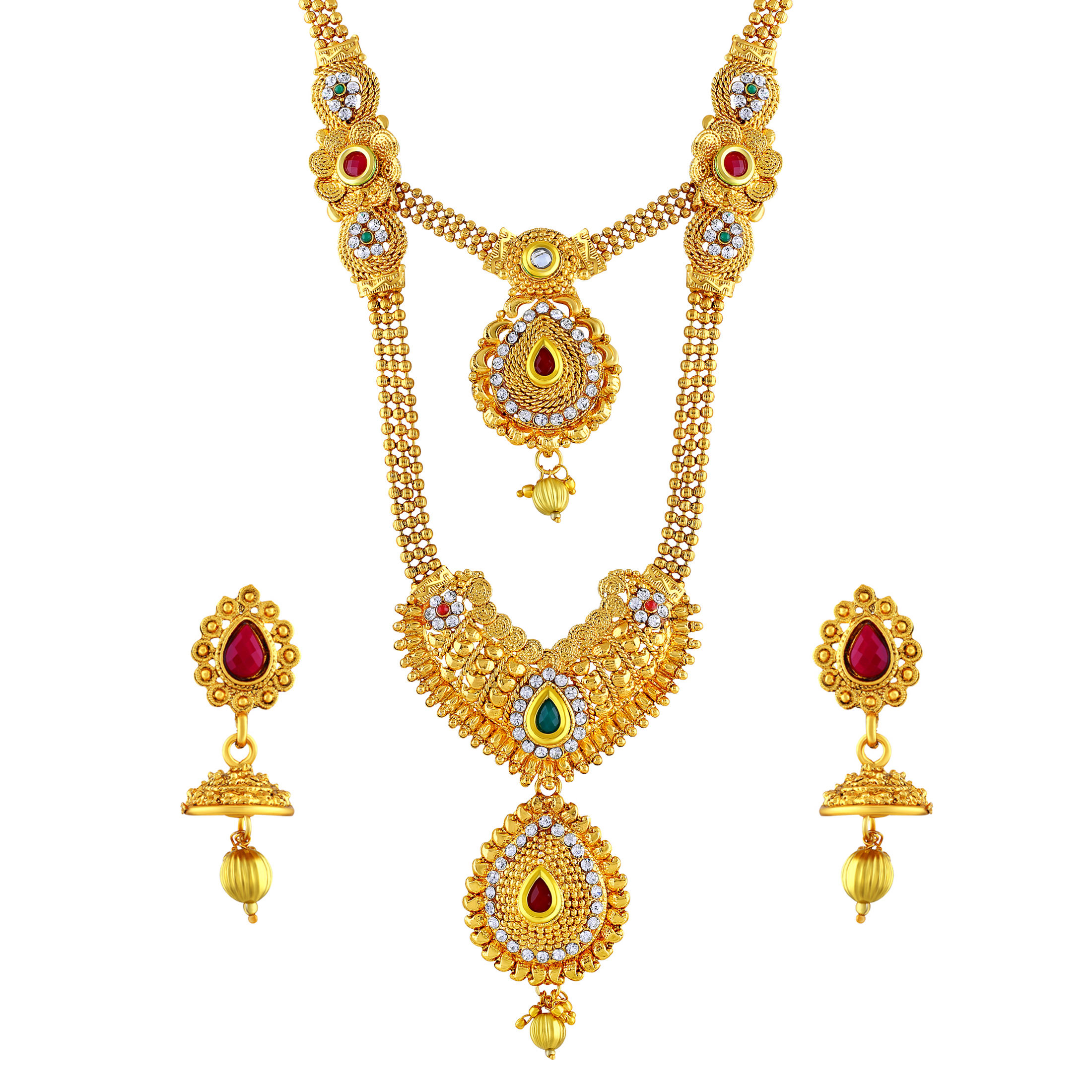 Buy Asmitta Wedding Wear Kundan Studded 