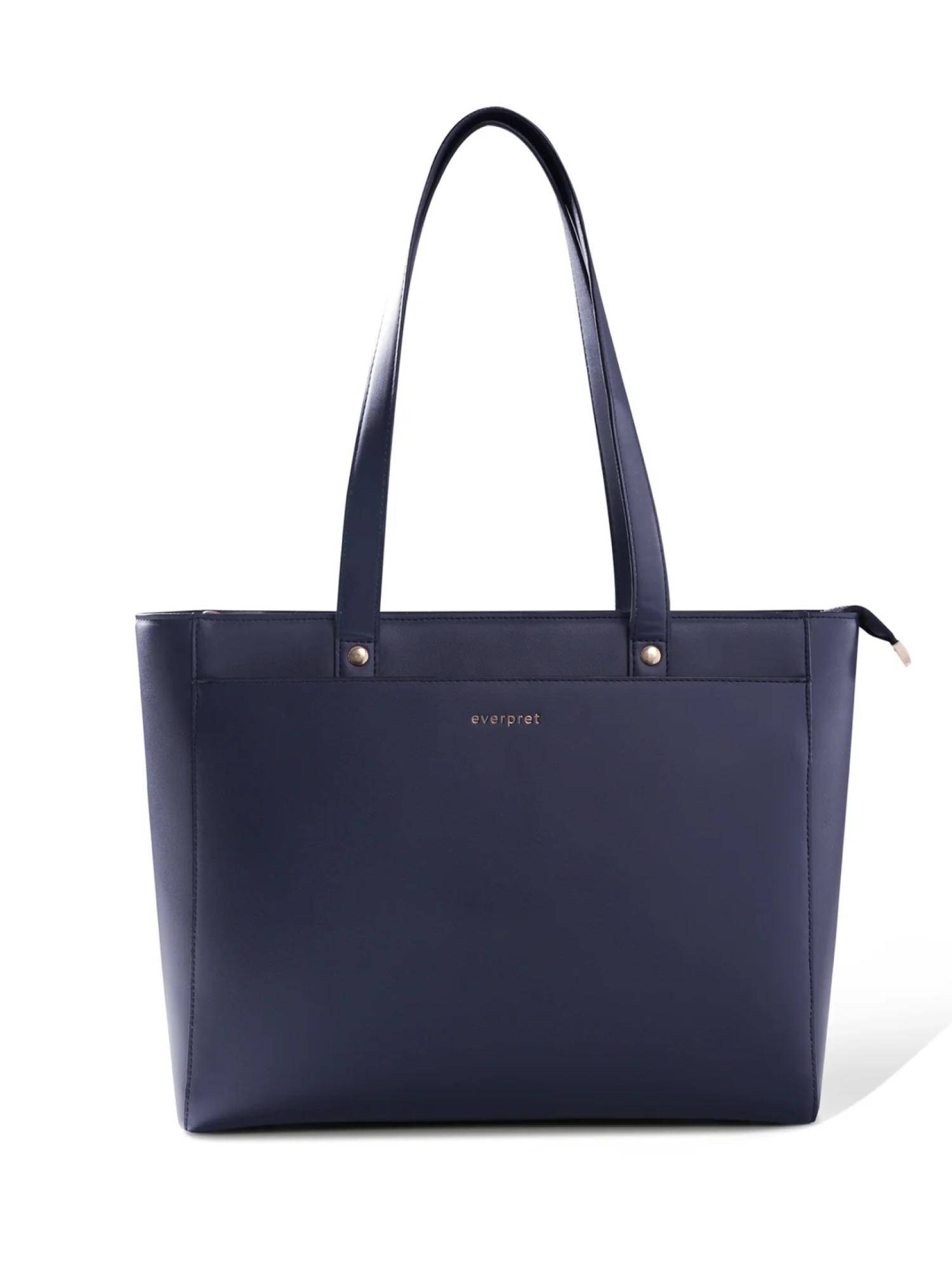 Buy Everpret Blue Trolley Sleeve and Pockets Work Tote Laptop Bag