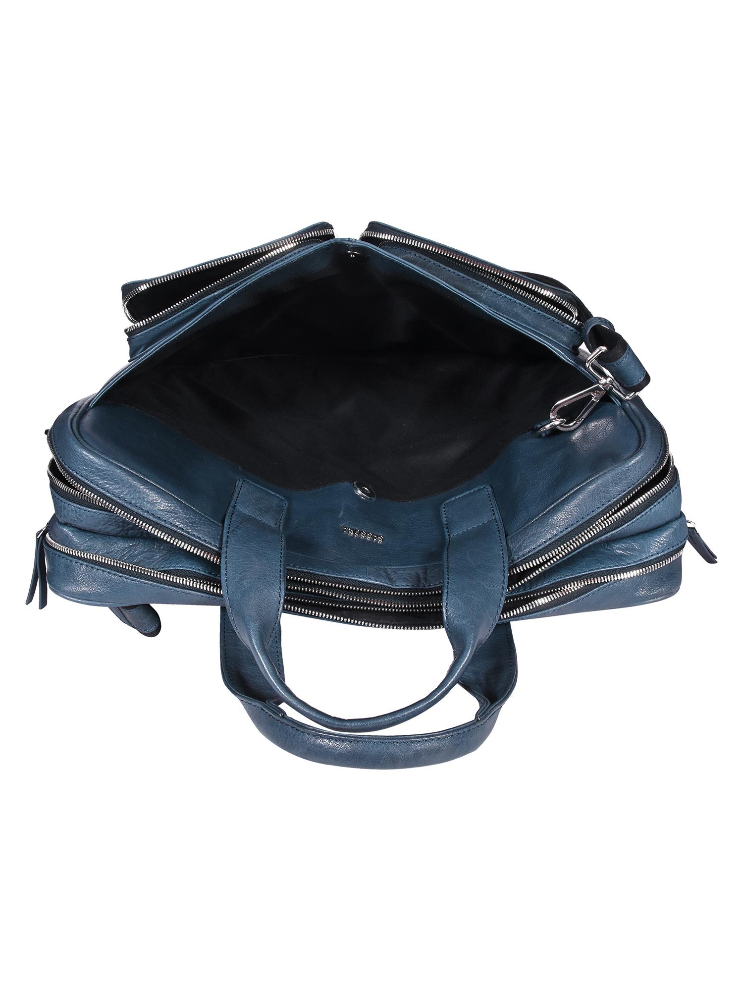 Buy Sassora Mens Genuine Leather 17 Inch Laptop Expandable Office