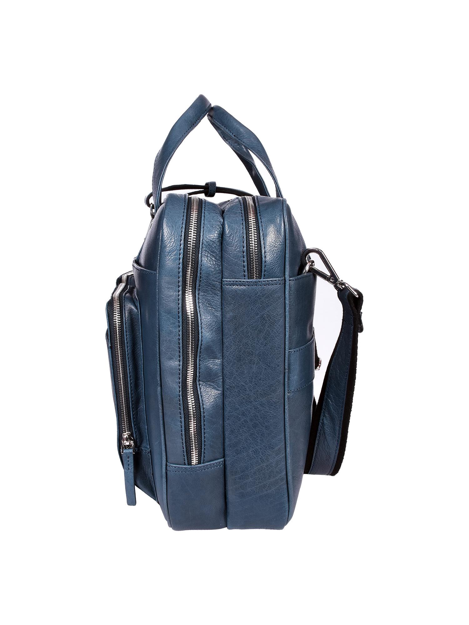 Buy Sassora Mens Genuine Leather 17 Inch Laptop Expandable Office