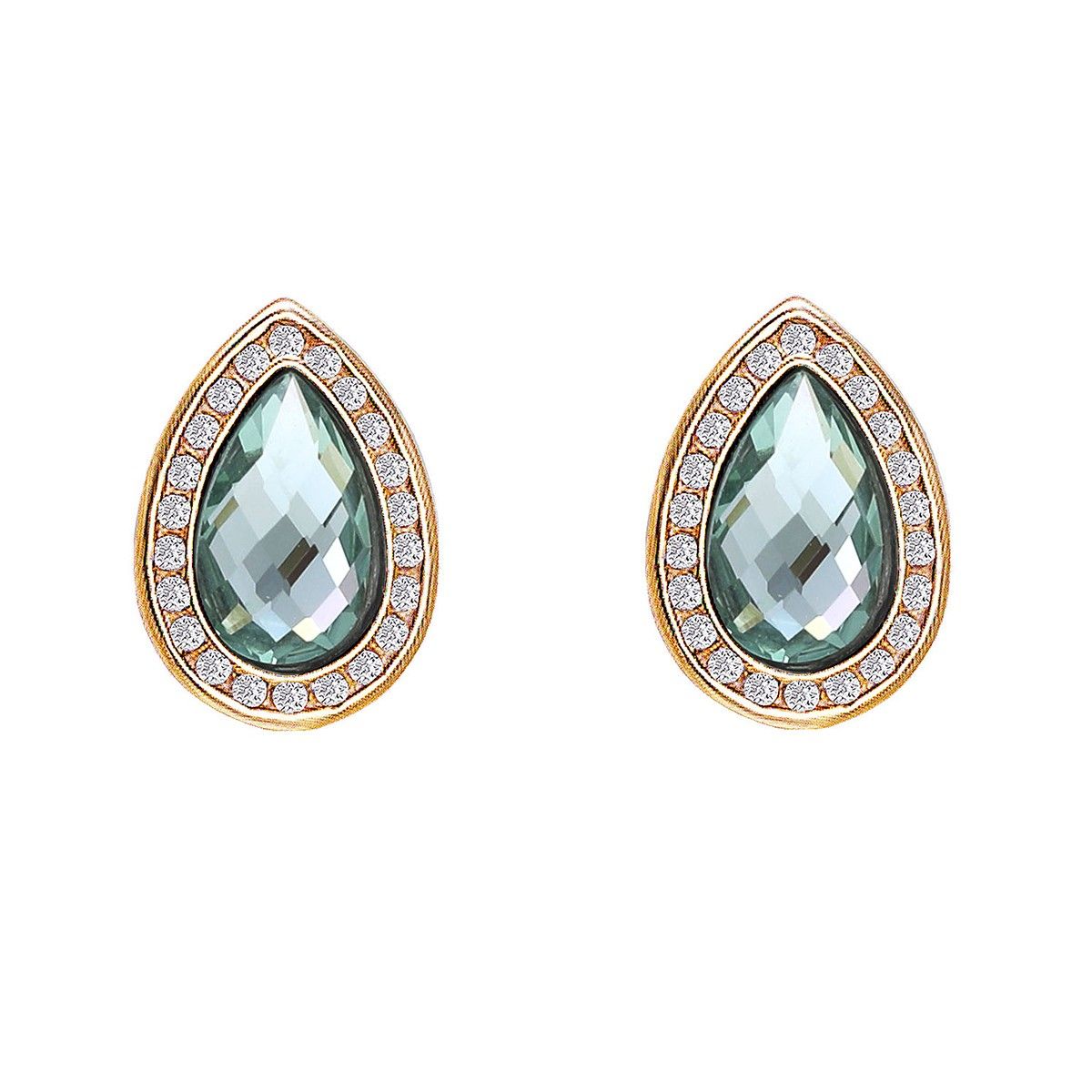 Giva 925 Sterling Golden Sea Green Earrings For Women Buy Giva 925