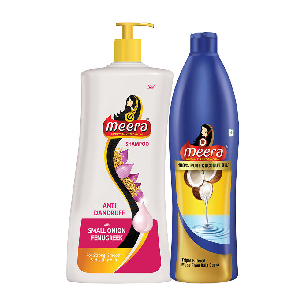 Meera : Herbal Shampoo, Hair wash paste and Hair Oil