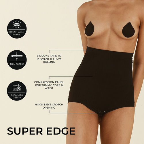 Buy ButtChique Super Edge Black Shapewear Targeted & Effective