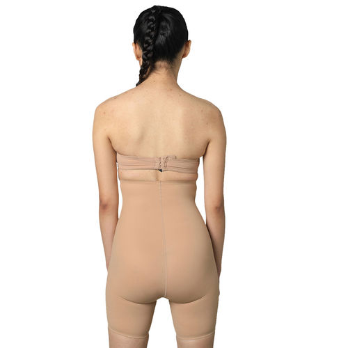 ButtChique Shorty Core Beige Shapewear Thigh Sculpting, Butt-Lift & Back  Support (M)