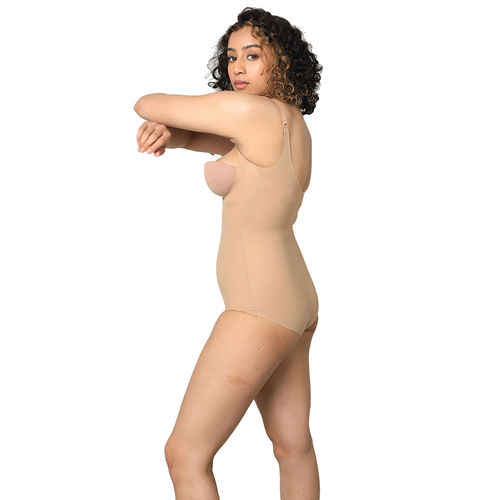 Buy ButtChique Bodysuit Beige Shapewear Tummy & Upper Body Sculpting,  Adjustable Straps Online