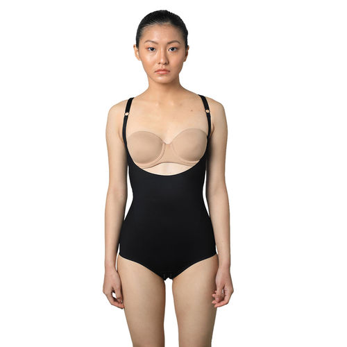 Buy ButtChique Bodysuit Black Shapewear Tummy & Upper Body Sculpting,  Adjustable Straps Online