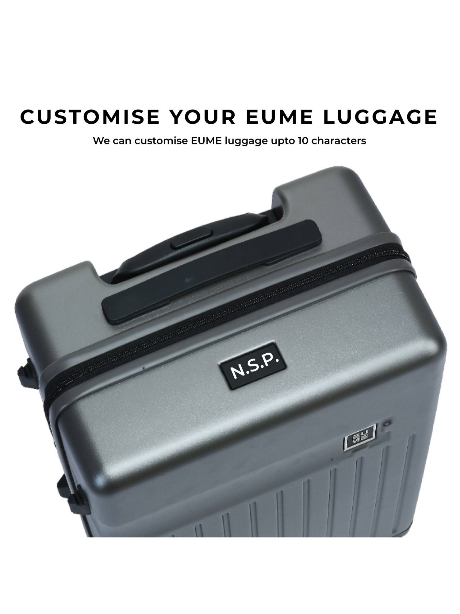 Buy EUME Classic Polycarbonate Trolley Bags with 8 Hinomoto Wheels