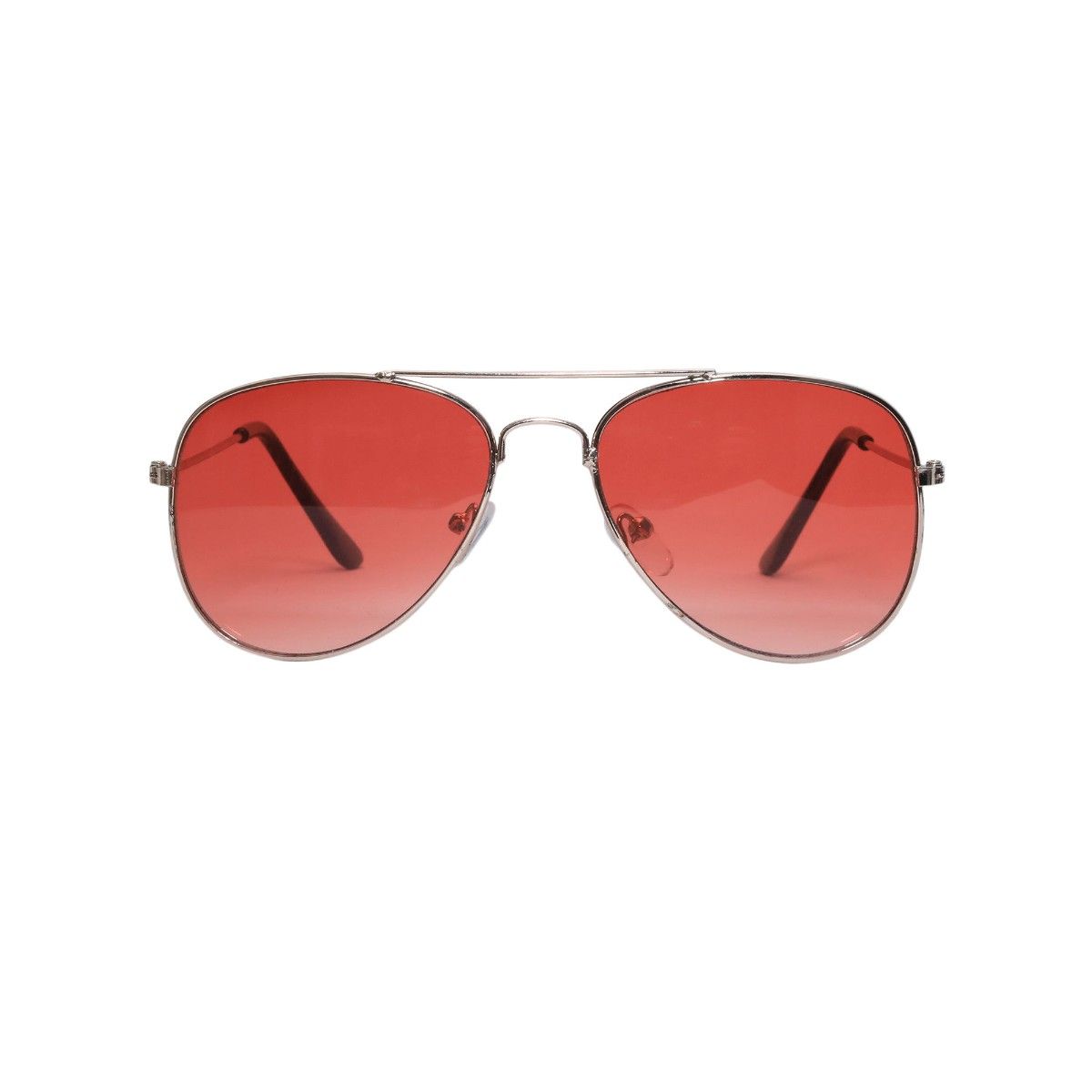 Spiky Aviator Sunglasses - Rose Gold