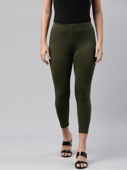 Cotton Cropped Leggings