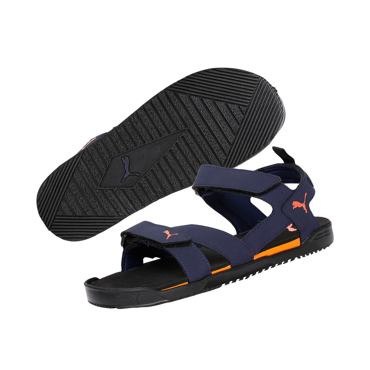 Buy Puma Prime MU IDP Black Floater Sandals for Men at Best Price @ Tata  CLiQ