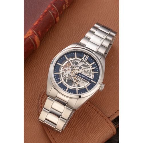 Earnshaw SMEATON Limited Edition Skeleton Automatic Watch For Men  (additional Strap) ES-8208-22