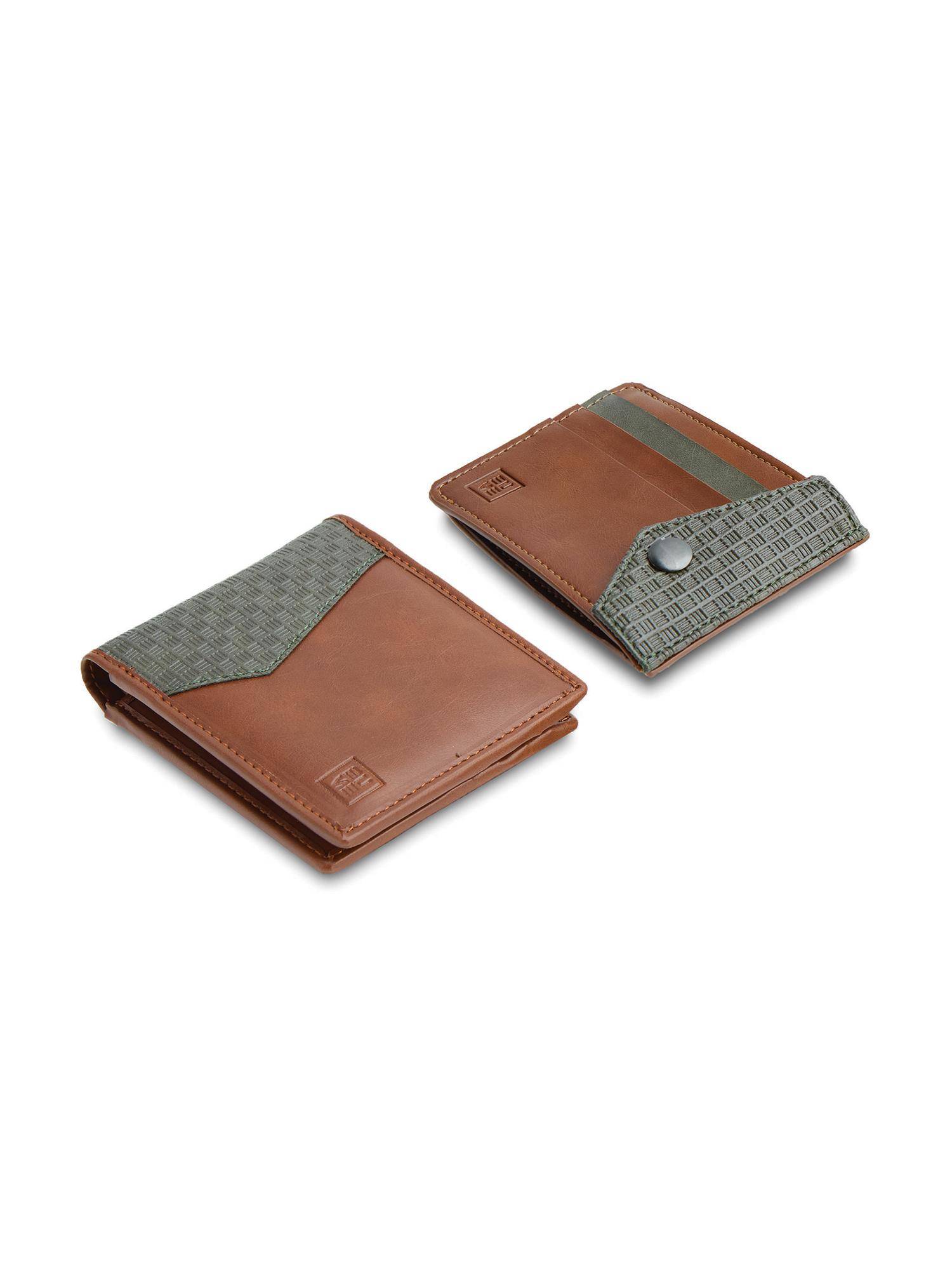 EUME Nova Men Wallet & Card Holder Accessory Gift - Rustic Brown