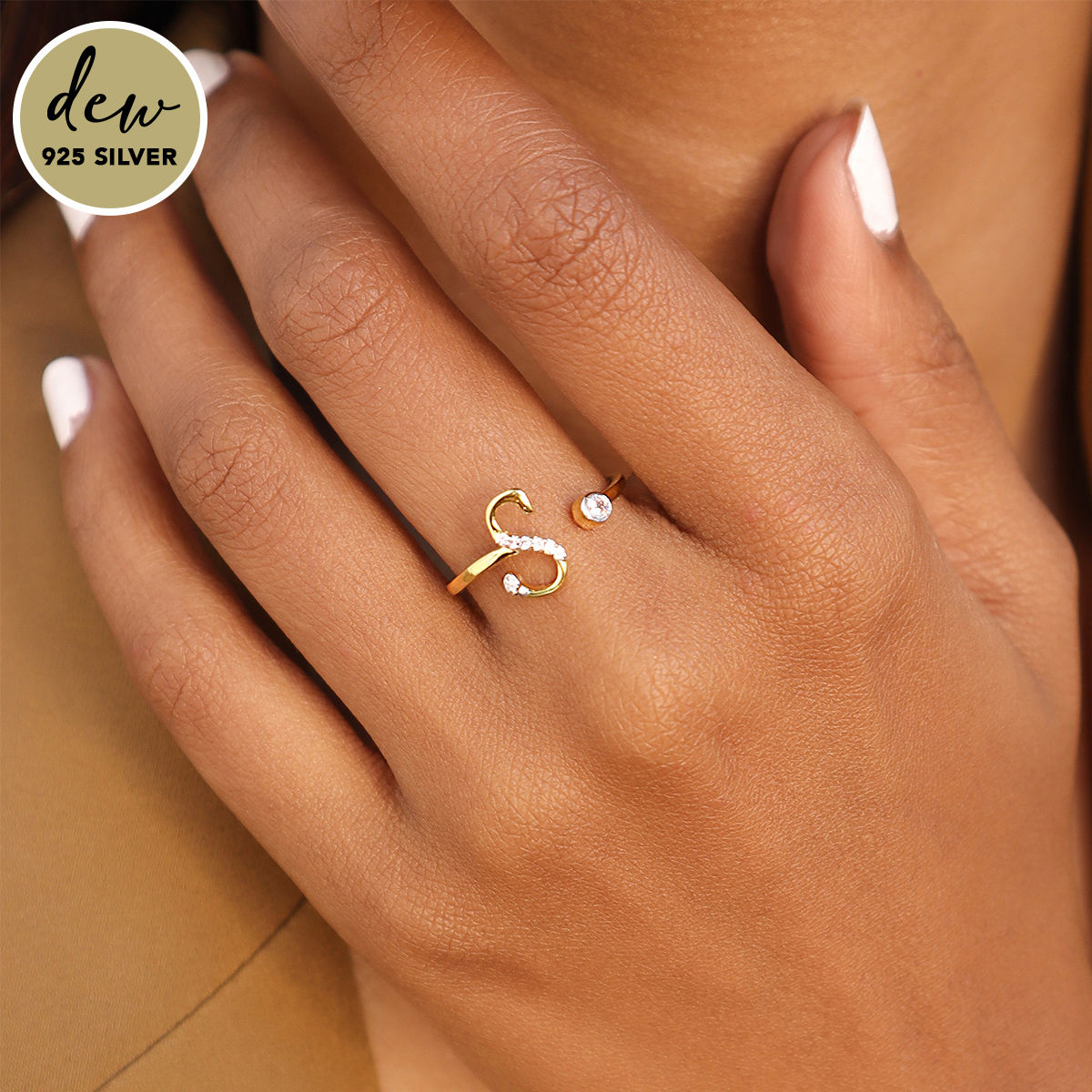 Buy Pipa Bella by Nykaa Fashion Gold-Plated 925 Sterling Silver