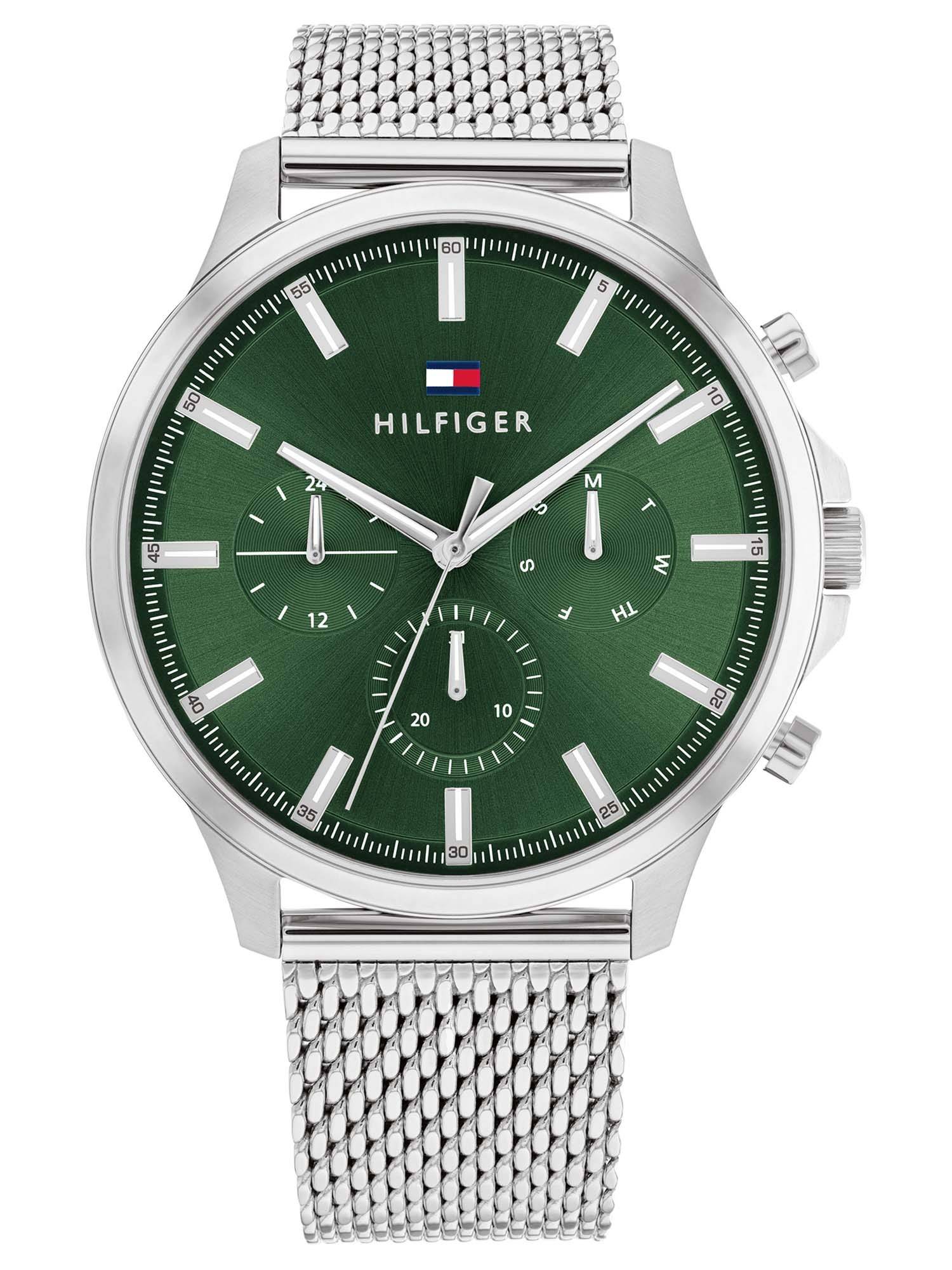 Buy Tommy Hilfiger Silver Strap Round Dial Watch for Men ( NTTH1710499W ...