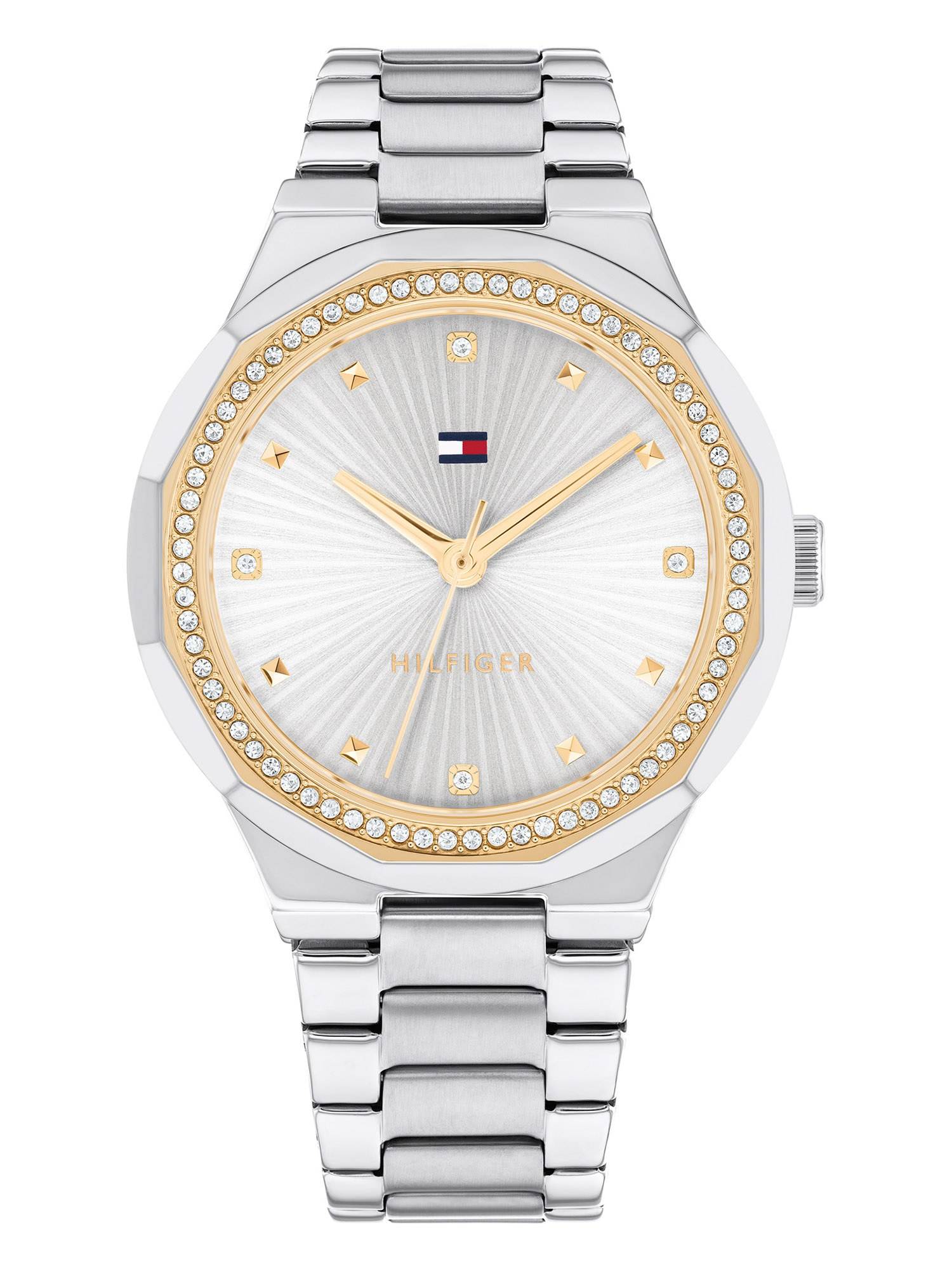 Buy Tommy Hilfiger Silver Strap Round Dial Watch for Women ( TH1782723W ...