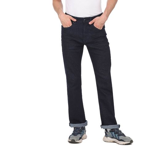 U.S. Polo Assn. Mens Blue 5 Pocket Denim Jeans
