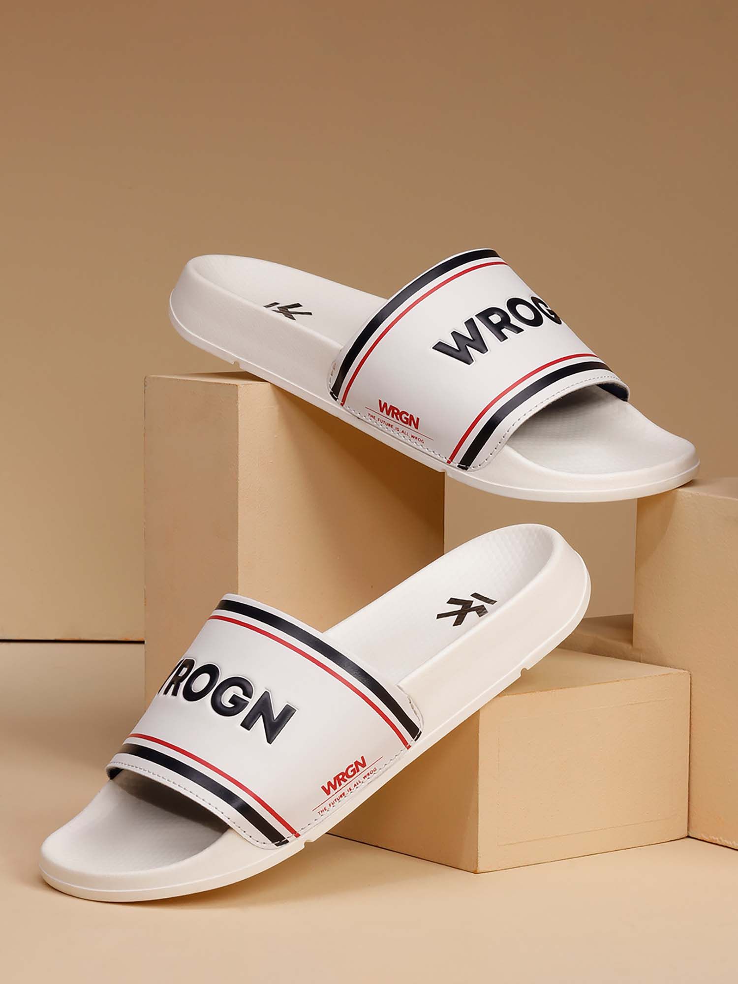 Buy WROGN Men Black Sazerac Char Sneakers Online